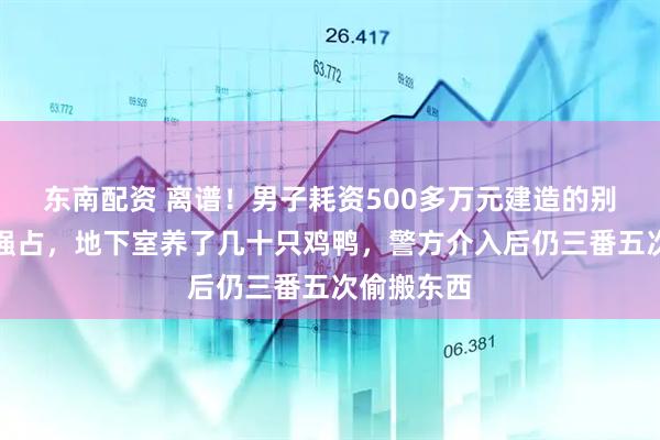 东南配资 离谱！男子耗资500多万元建造的别墅被邻居强占，地下室养了几十只鸡鸭，警方介入后仍三番五次偷搬东西